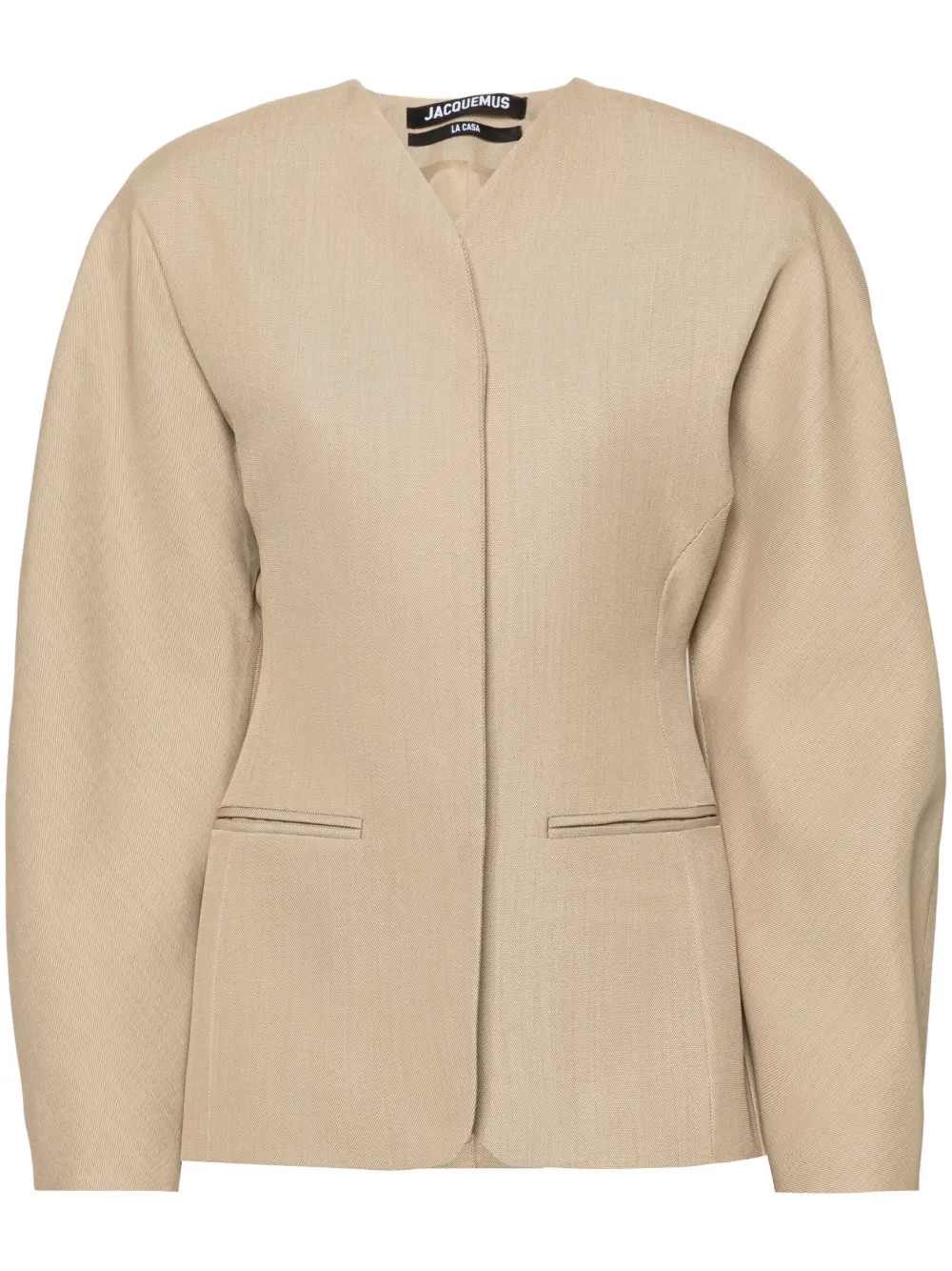 Jacquemus Ovalo Jacket - Farfetch | Farfetch Global