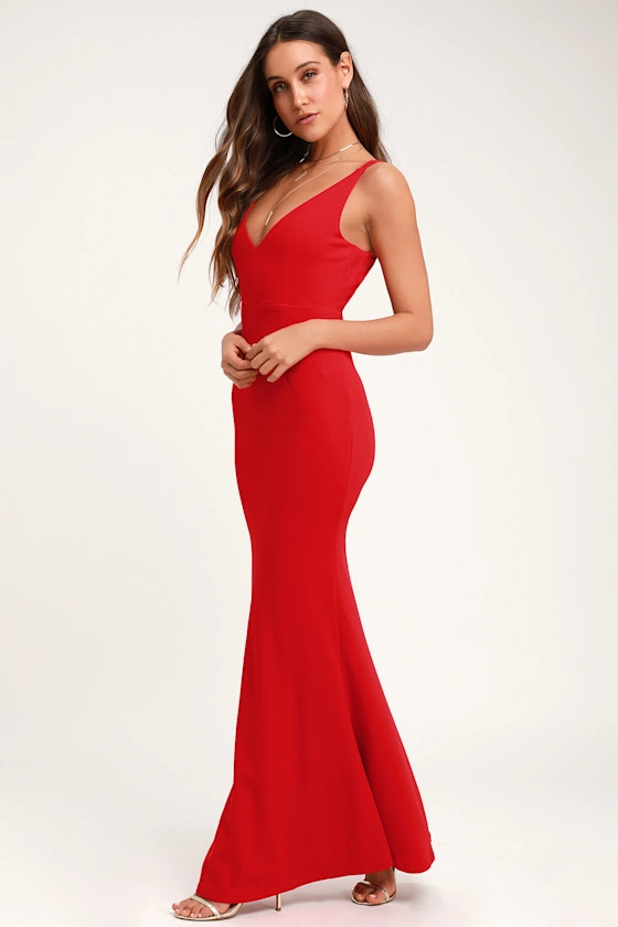 Melora Red Sleeveless Maxi Dress | Lulus