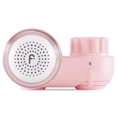 Filterbaby Skincare Filter 2.0, Bathroom Sink Filter Faucet for Skin Care, 99.9% Chlorine Removal – 0.000001 mm Carbon Fiber, Clinically Tested, Skin Hydration in 2 Weeks (Light Pink) | Amazon (US)