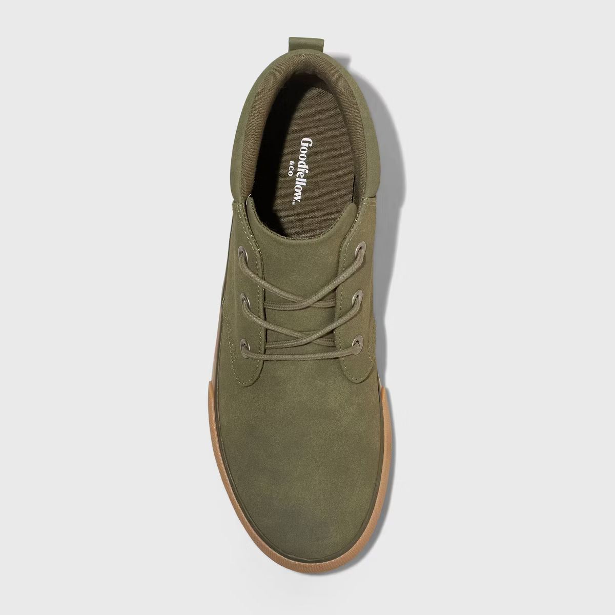 Men's Dax Mid-Top Sneakers - Goodfellow & Co™ Olive Green 11 | Target