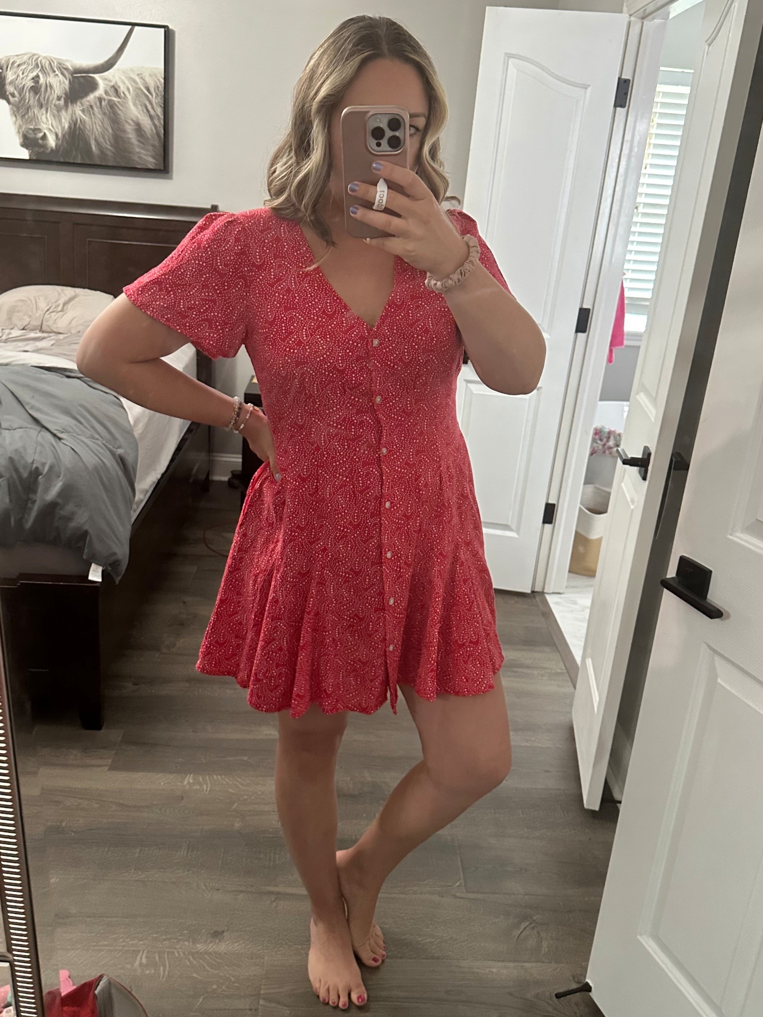 Cutest button down dress I ever did see! True to size, wearing a medium. On sale for $21 today! Target circle. Target style  

#LTKSaleAlert #LTKFindsUnder50 #LTKStyleTip