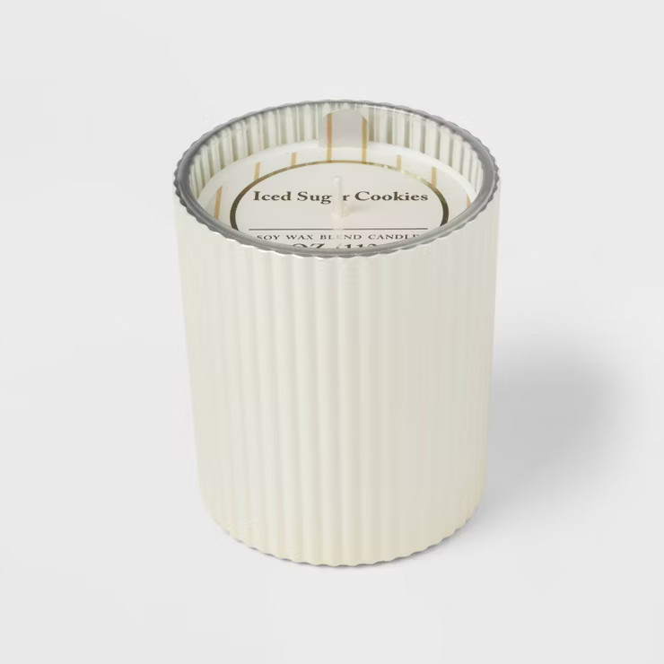 Clear Color Spray with Gold Rim Iced Sugar Cookies White - Threshold™ | Target