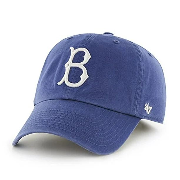 '47 MLB Brooklyn Dodgers Clean Up Adjustable Hat Royal Blue - Walmart.com | Walmart (US)