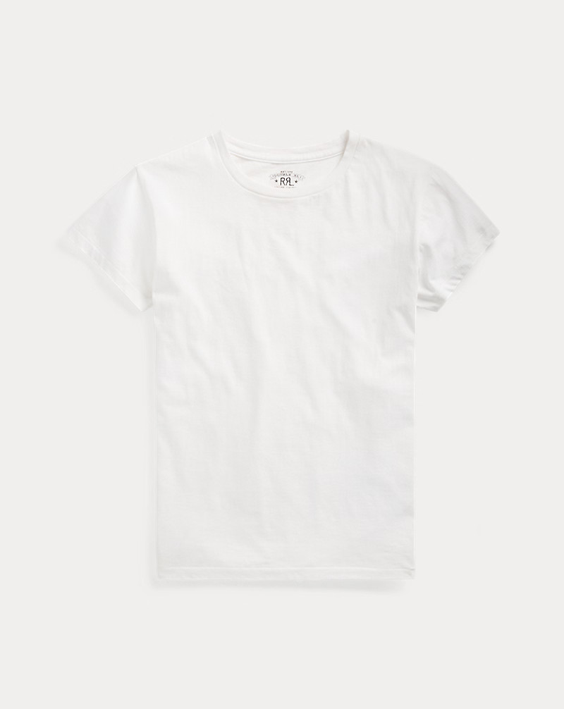 Cotton Jersey Crewneck T-Shirt | Ralph Lauren (UK)