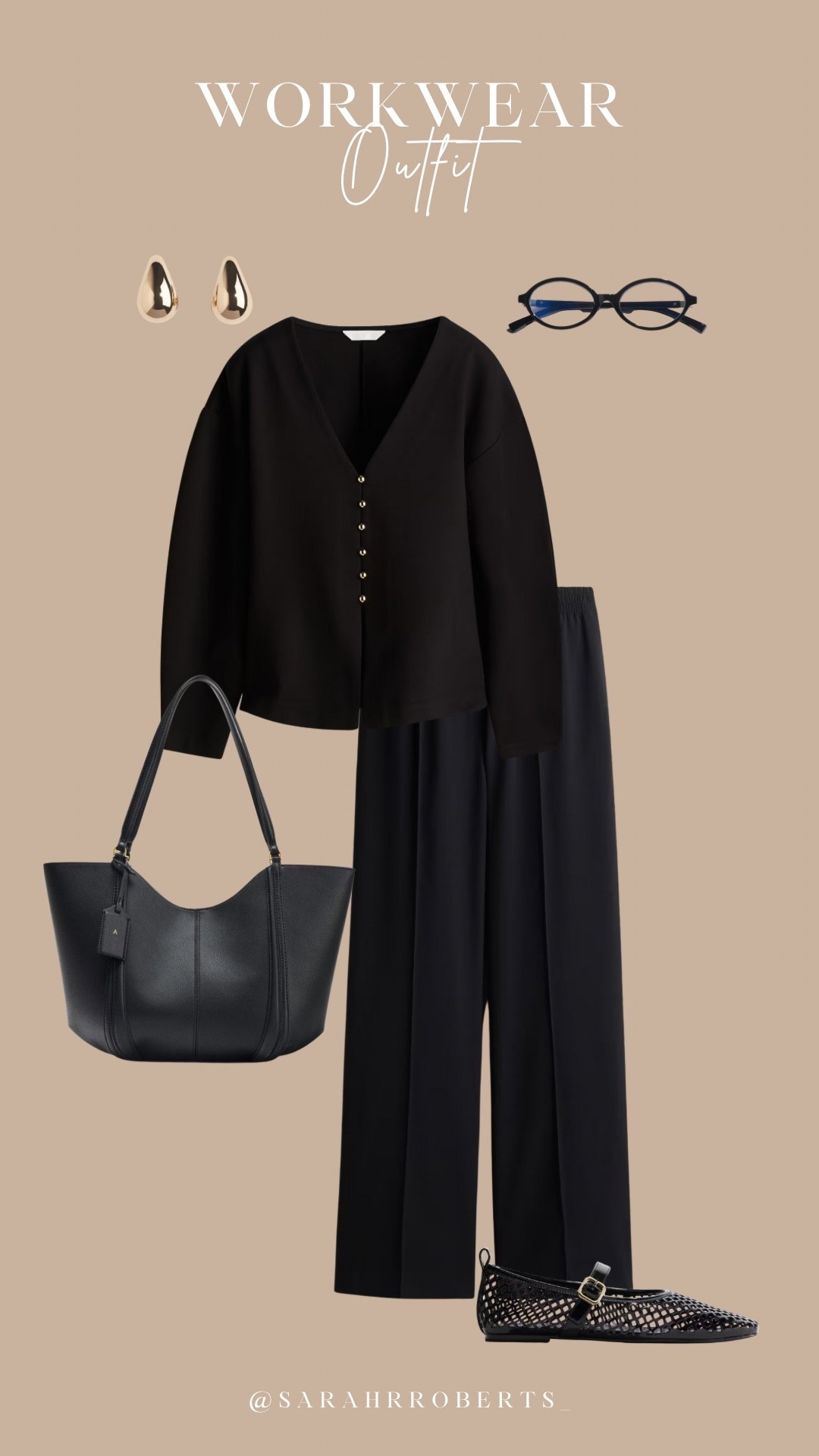 The perfect workwear outfit for the office!

Office wear, workwear, black trousers, office attire, mesh ballet flats 

#LTKstyletip #LTKautumn #LTKworkwear