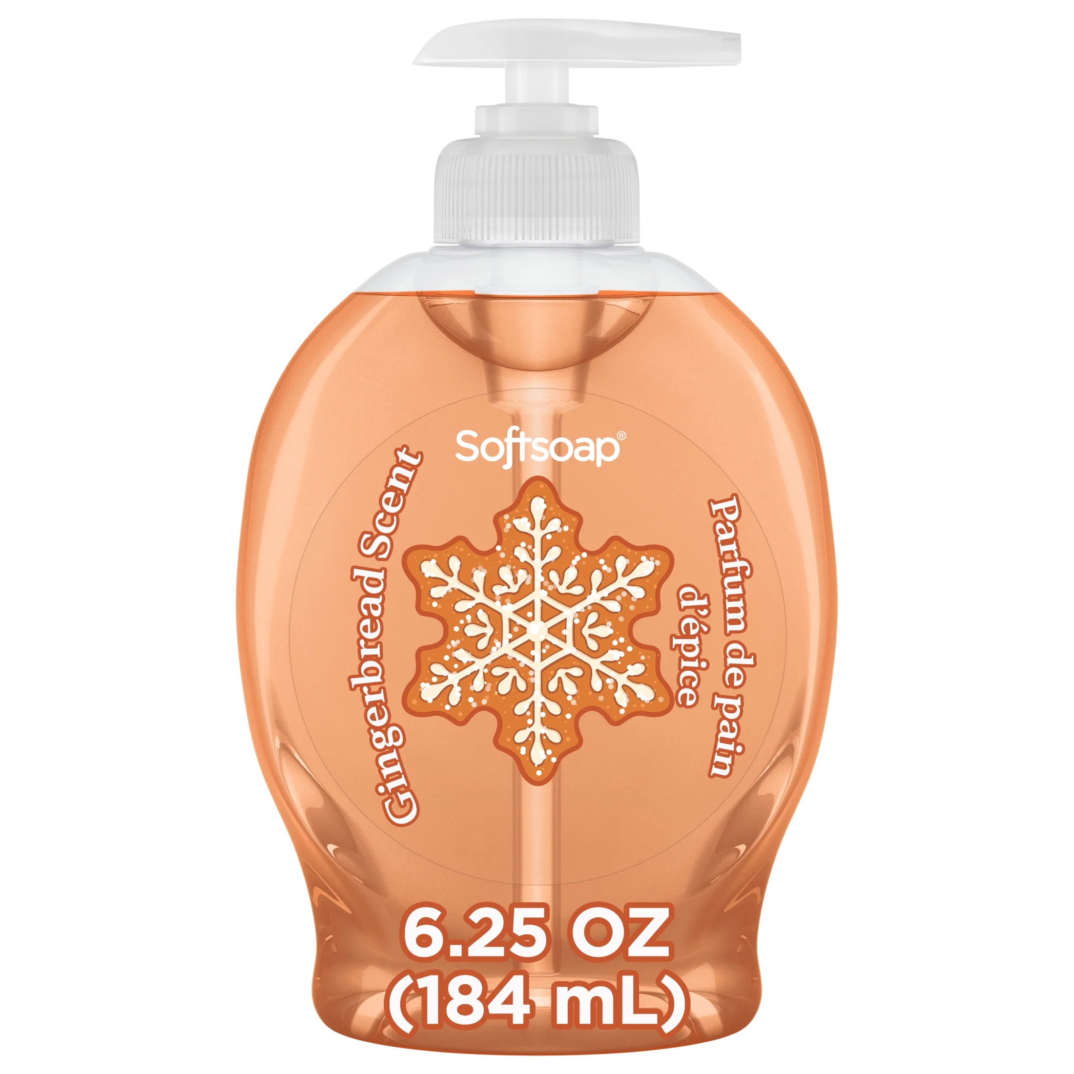 Softsoap Limited Edition Liquid Hand Soap, Gingerbread Scent, 6.25 fl oz Pump Bottle | Walmart (US)