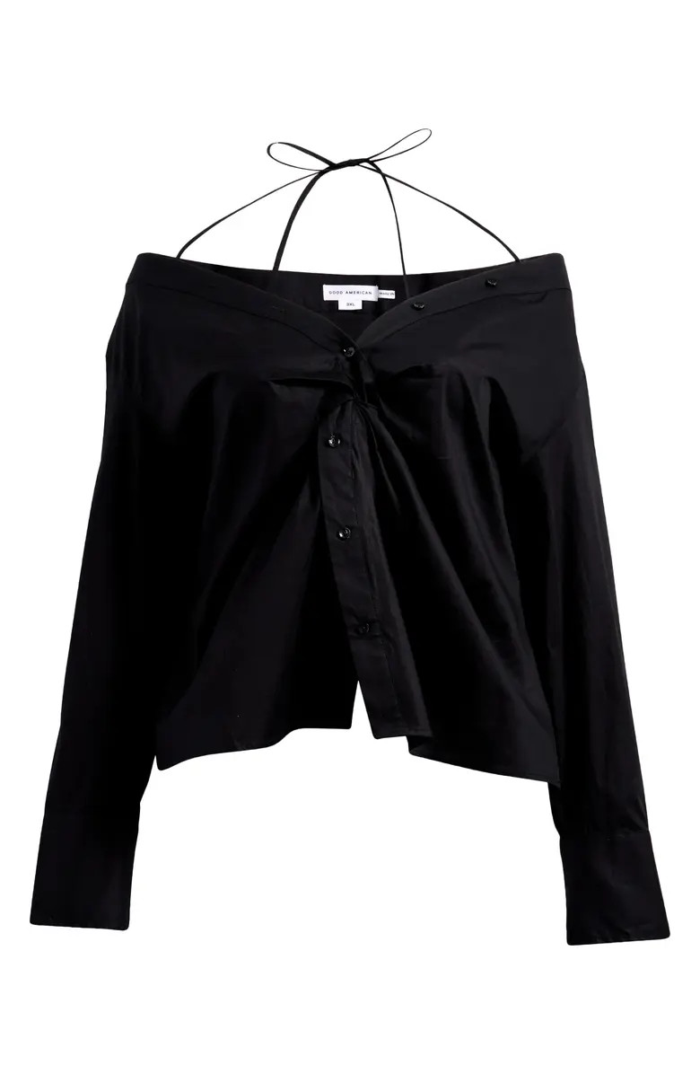 Poplin Off the Shoulder Top | Nordstrom