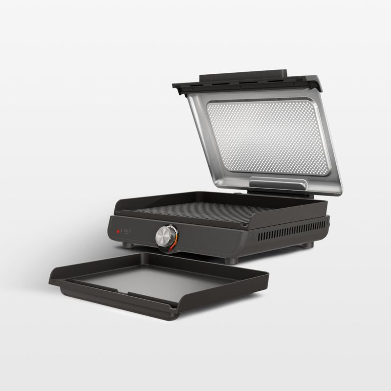 Ninja Sizzle Smokeless Indoor Grill & Griddle + Reviews | Crate & Barrel | Crate & Barrel