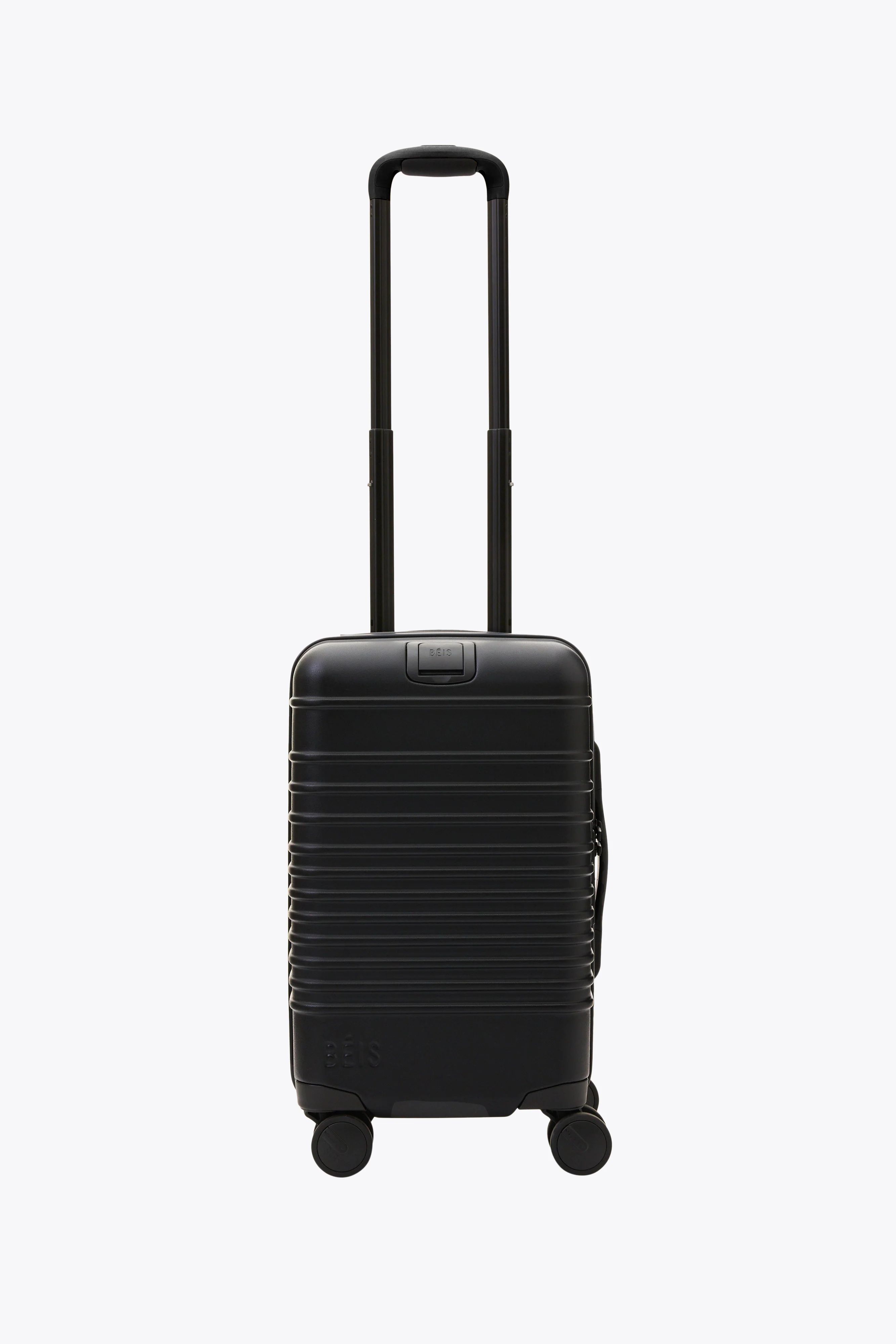 BÉIS 'The Small Carry-On Roller' in All Black - All Black Small Carry-On Luggage & Lightweight R... | BÉIS Travel