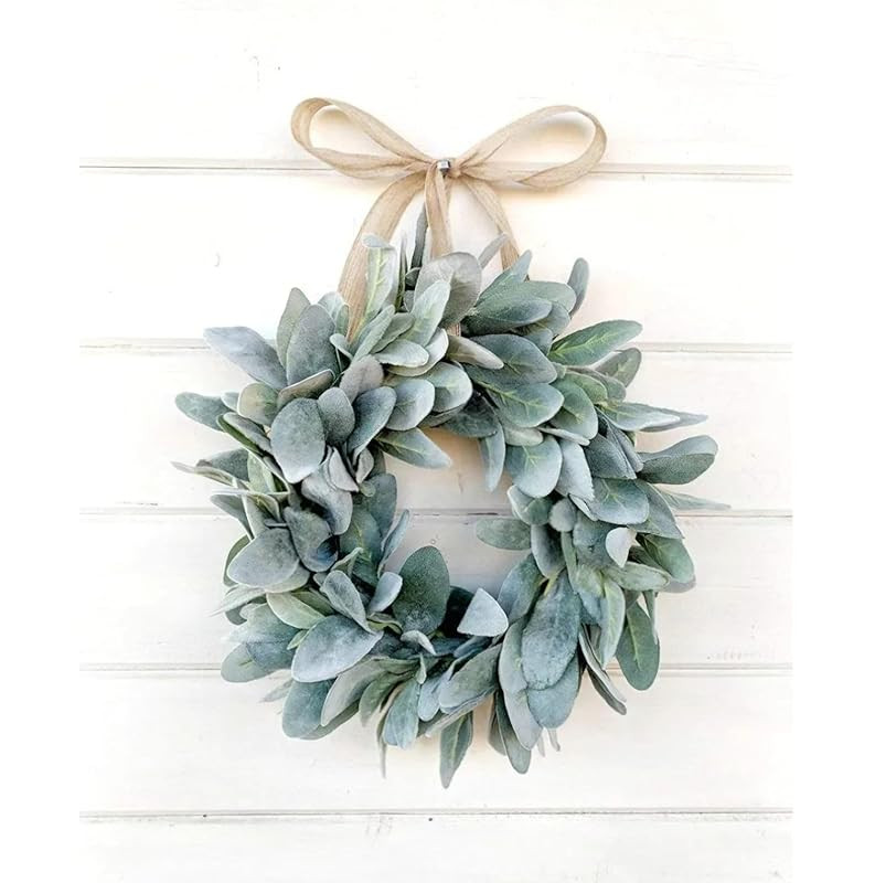 Mini lambs ear wreath | Amazon (US)