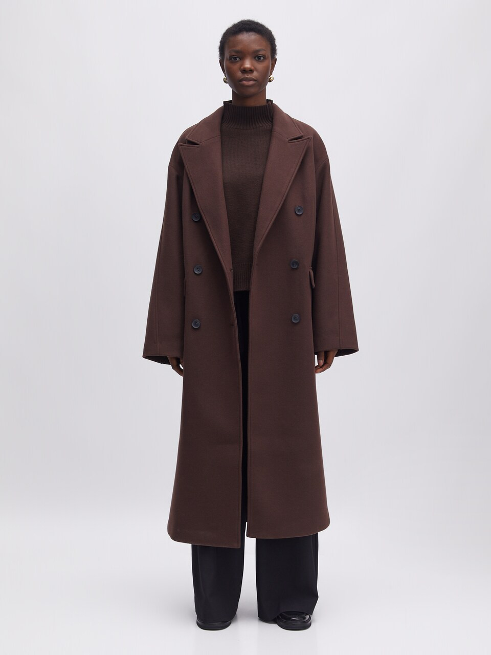 Manteau mi-saison 'Haima' EDITED en Marron | ABOUT YOU | About You FR