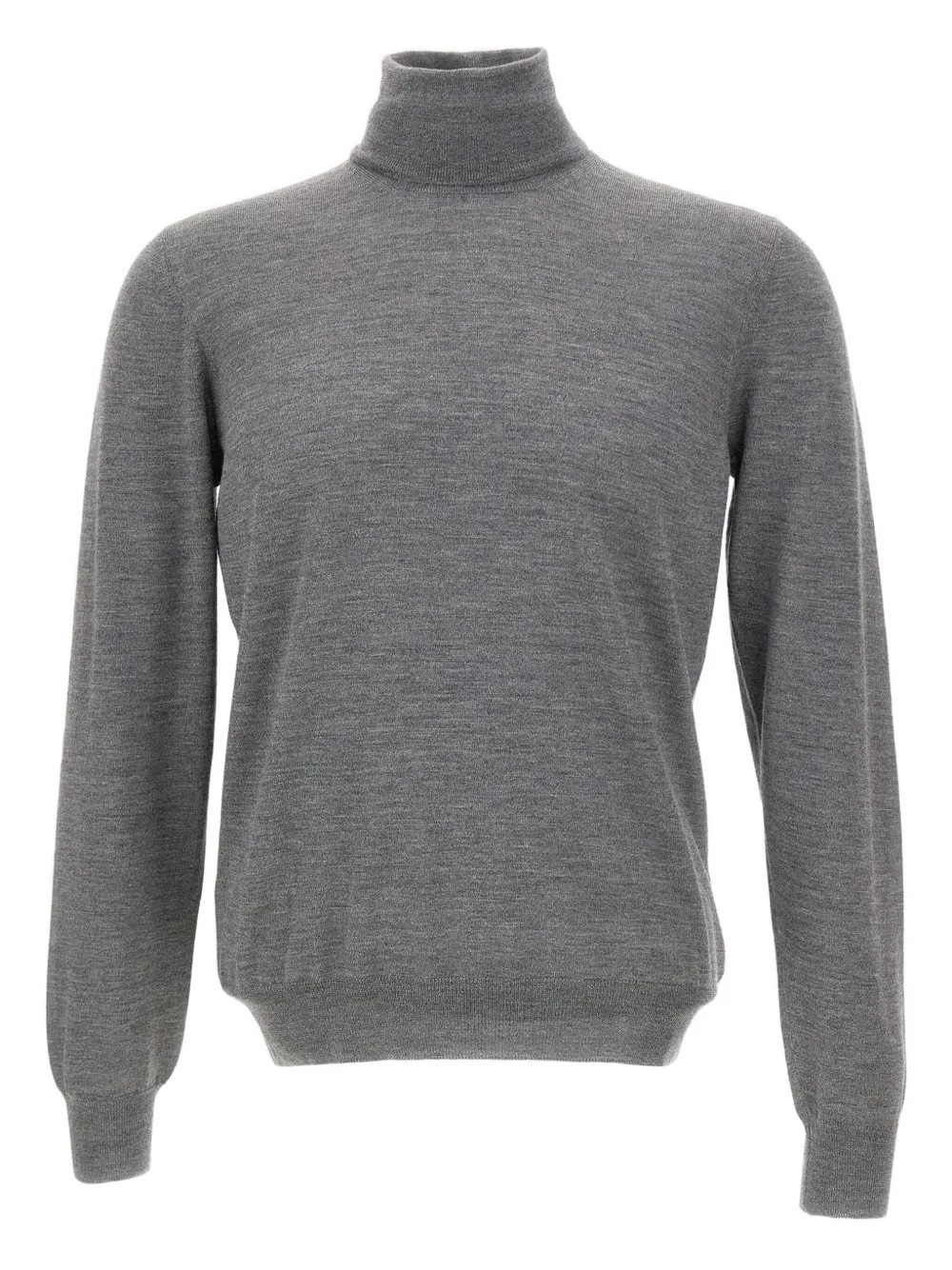 Gran Sasso turtleneck ribbed sweater - Grey | Farfetch Global