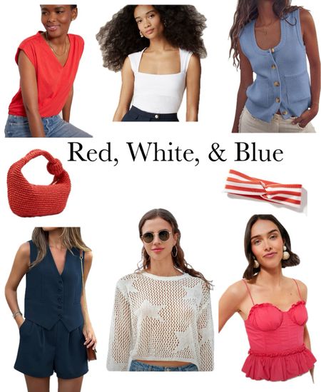 Red, White, & Blue outfits! 

#LTKStyleTip #LTKSummerSales #LTKSeasonal