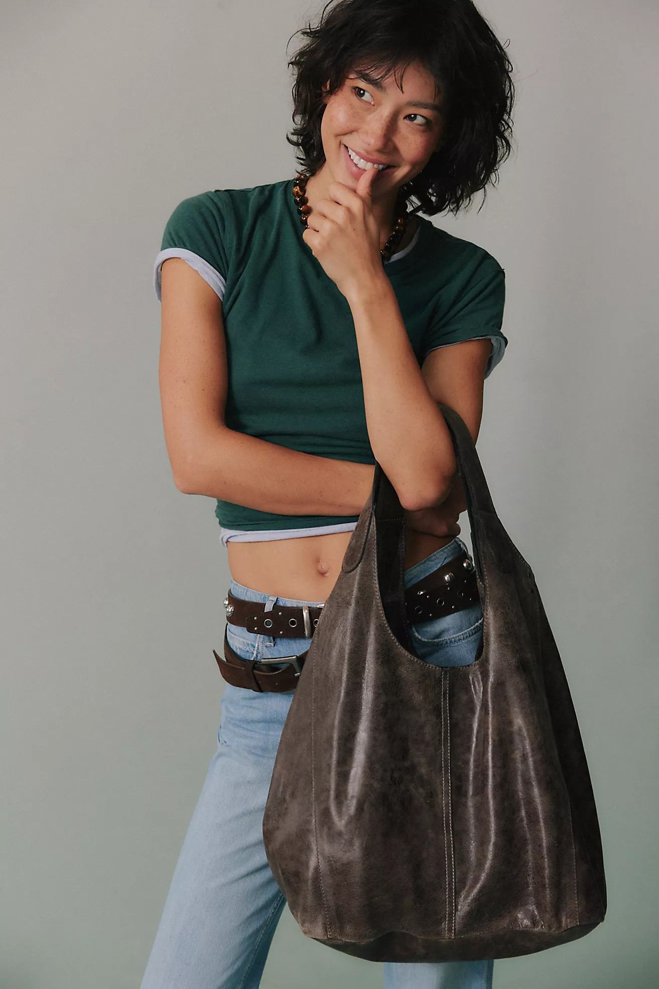 Hadley Distressed Slouchy Bag | Free People (UK)