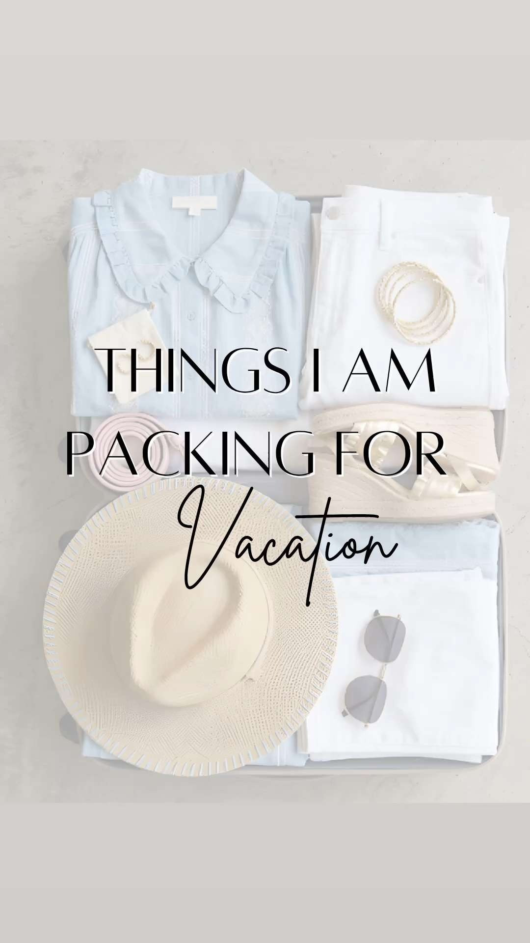 Packing made simple 🤍✈️

These are my go-to outfits for vacation: light layers, easy neutrals, a little pop of color, and pieces. 

Which look is your favorite? 

 #LTKootd #LTKOver40 #LTKTravel