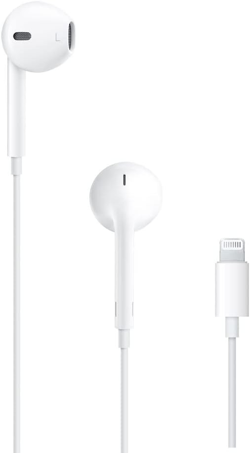 Apple EarPods Headphones with Lightning Connector, Wired Ear Buds for iPhone with Built-in Remote... | Amazon (US)