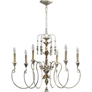 Salento 6- -Light Persian White Chandelier | The Home Depot