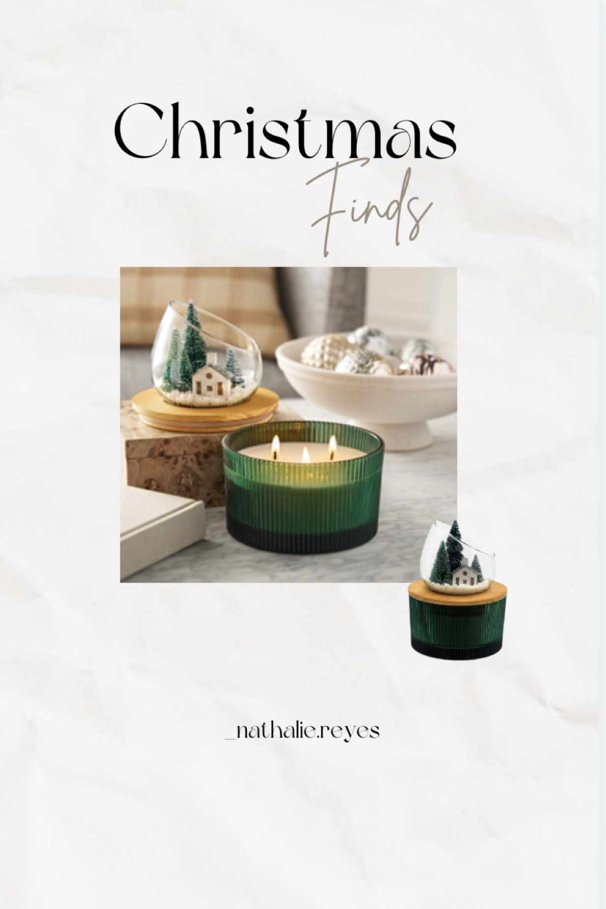 This Christmas candle makes the perfect gift as well as styling in your living room for the holidays 🌲 #christmasgift #homedecor

#LTKHome #LTKSeasonal