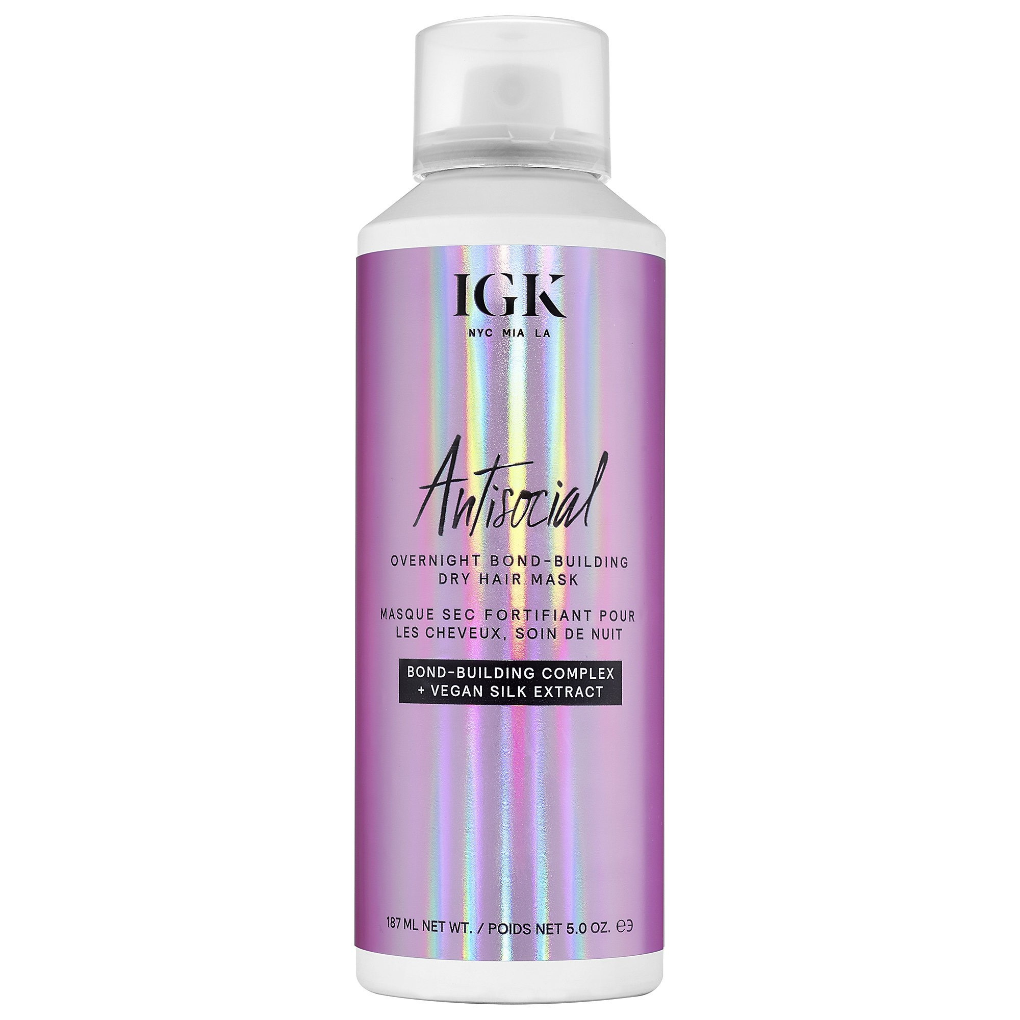 IGK Antisocial Leave-In Dry Hair Mask 5 oz/ 187 mL | Sephora (US)