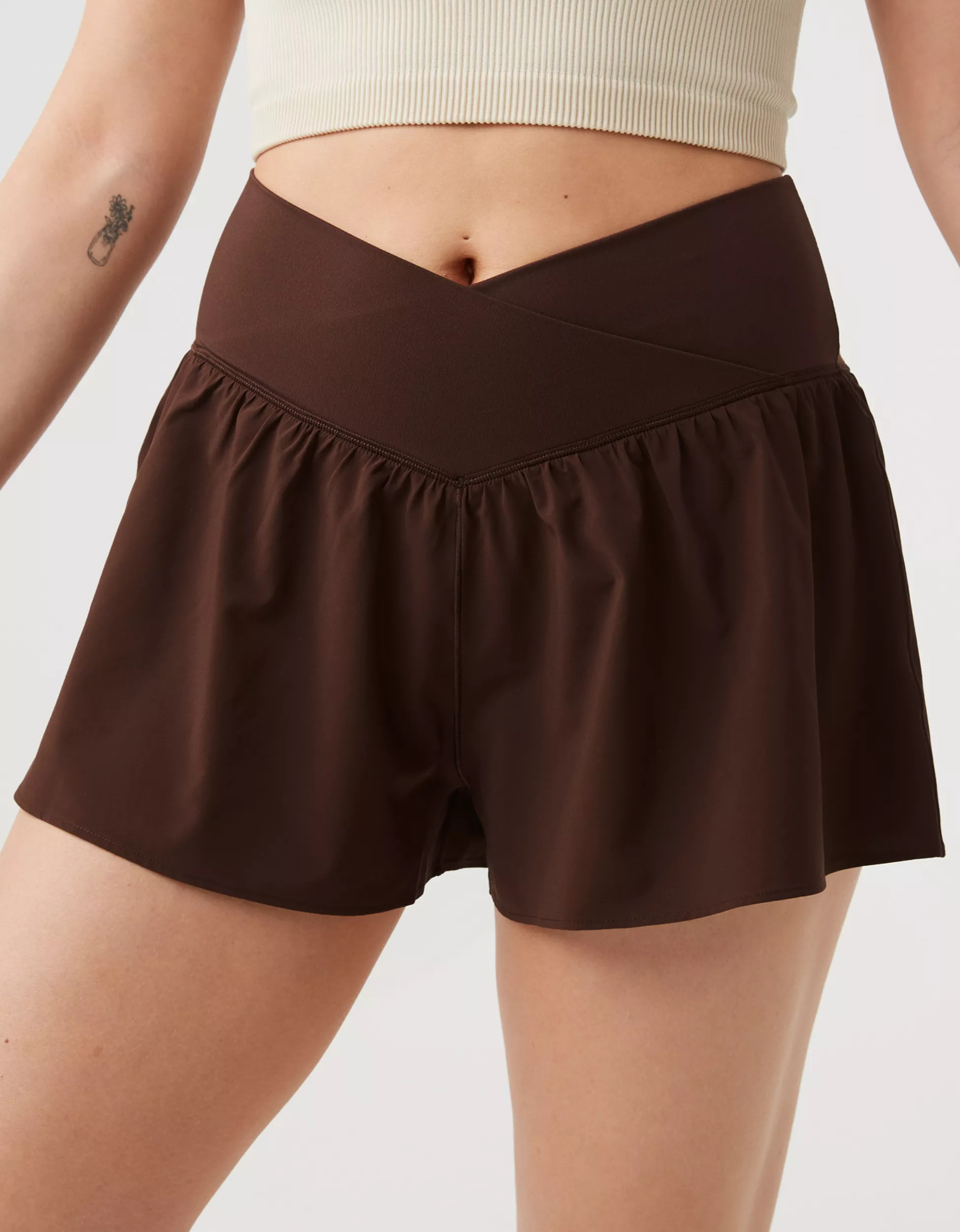 OFFLINE By Aerie Real Me Crossover Flowy Short | Aerie