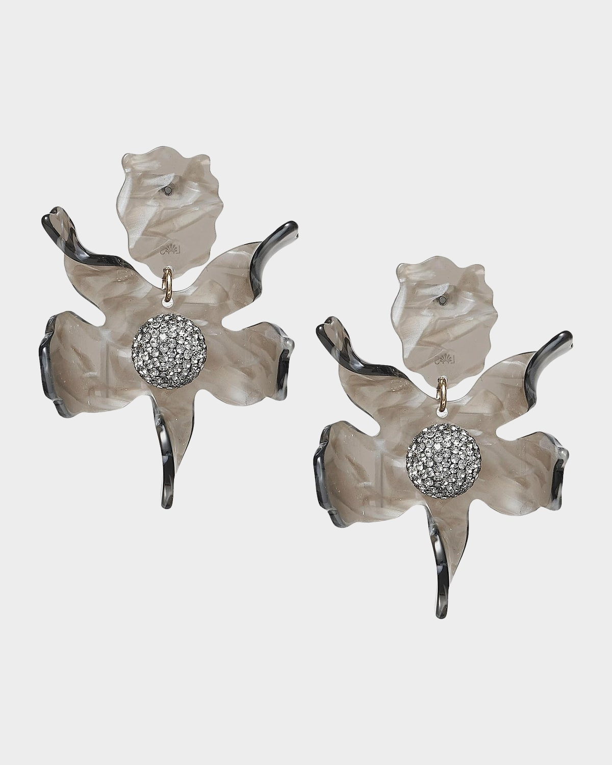 Crystal Lily Earrings, Abalone | Neiman Marcus
