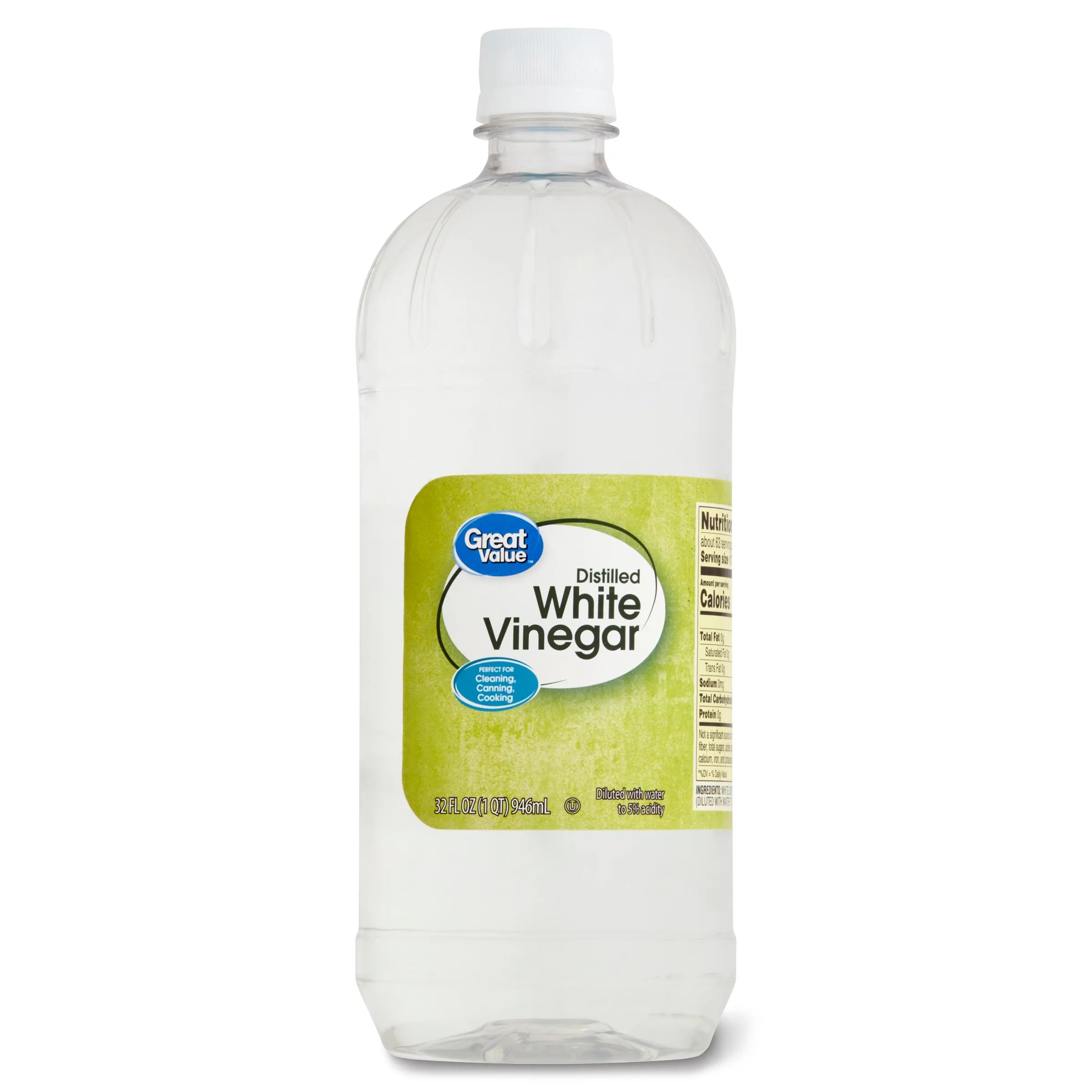 Great Value Distilled White Vinegar, 32 fl oz | Walmart (US)