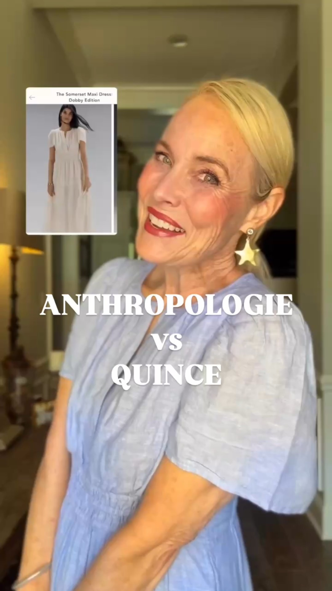 I am wearing a size Medium in this Quince dress, but I am also a size medium in the Anthropologie Somerset Dress too! 



#LTKOver40 #LTKWatchNow #LTKFindsUnder100