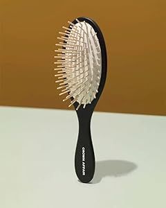 CROWN AFFAIR - The Brush No. 002 - Wooden Pin Detangling Brush For All Hair Types, 1.0 Count | Amazon (US)