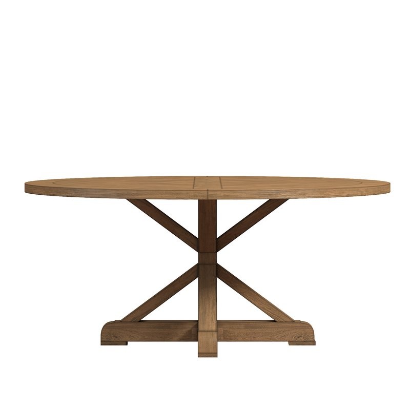 Peralta Round Rustic Dining Table | Wayfair North America