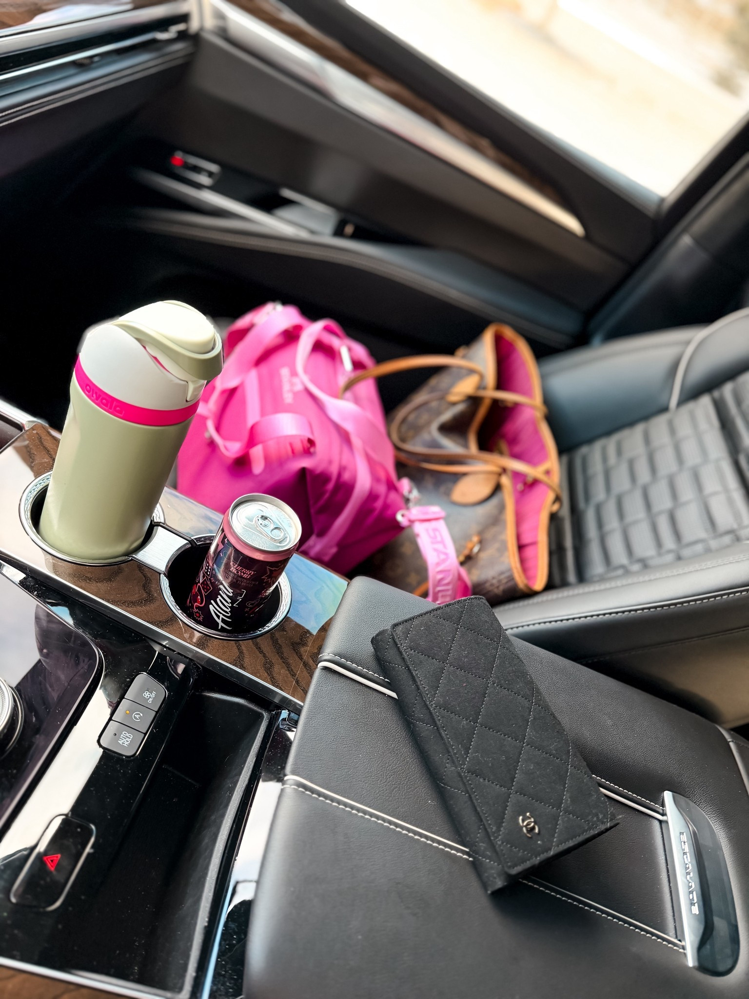 Soccer mom life 
Lunchbox cooler for active moms with sports kids 
Chanel sunglasses 