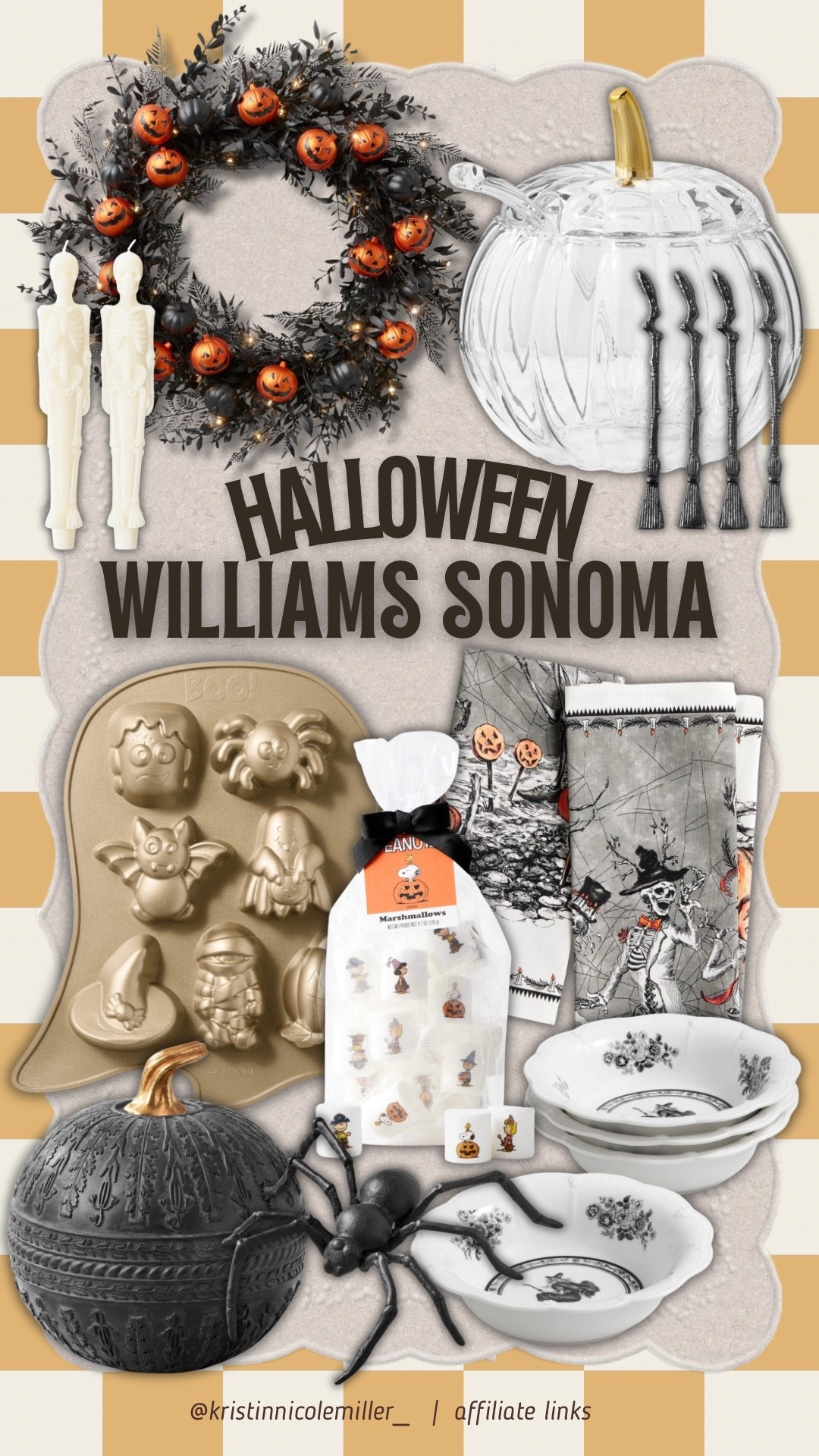Rounded up some of the absolute CUTEST finds @Williams-Sonoma Williams Sonoma! Obsessing over the marshmallows especially 🎃😆

Seasonal mom favorites finds spooky season Halloween fall autumn

#LTKmomlife #LTKHome #LTKSeasonal