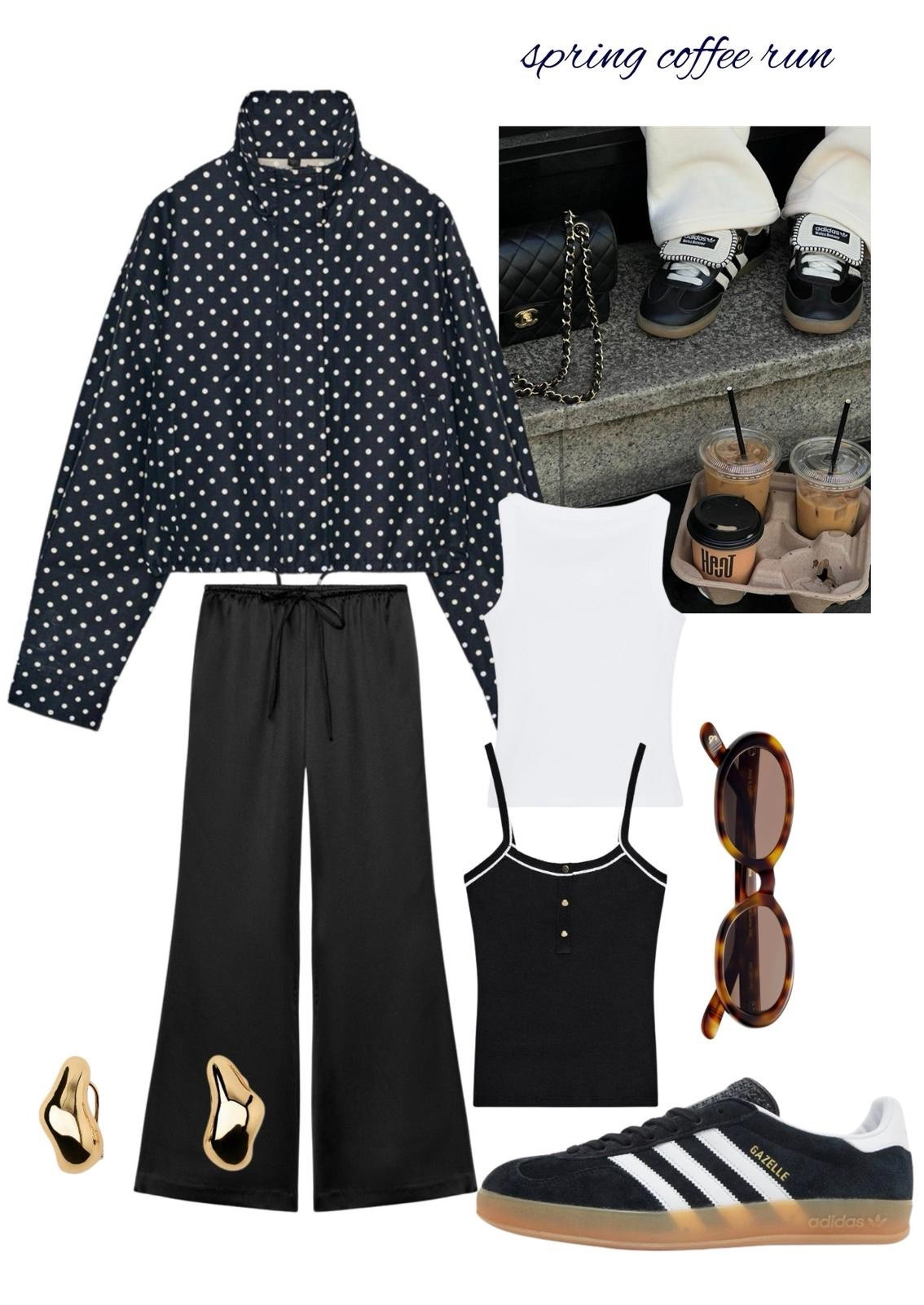 Cute spring coffee fit xx