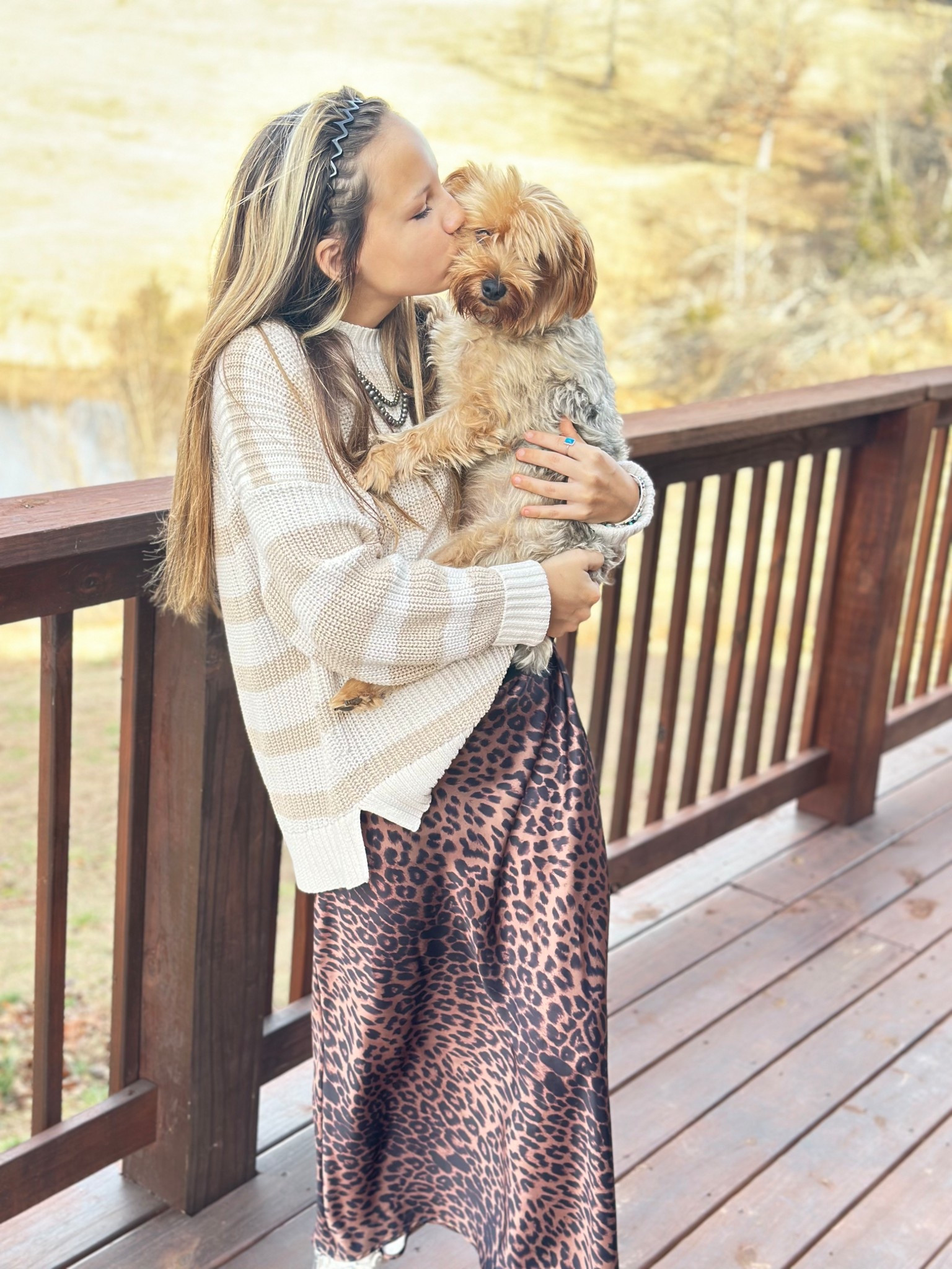 Tween teen fashion, leopard midi skirt, striped sweater 

#LTKKids #LTKdayinmylife #LTKmomlife