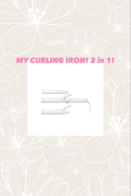3 in 1 interchangeable curling iron! 

#LTKStyleTip #LTKBeauty #LTKFindsUnder100
