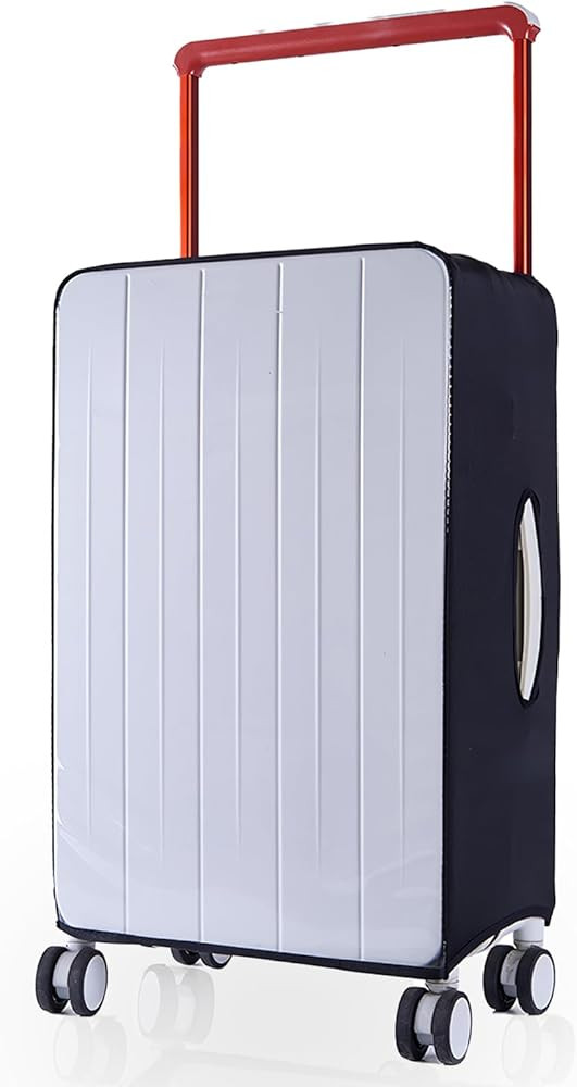 Wide Handle Luggage Cover - 24 Inch Retractable Travel Suitcase Covers for Luggage, Transparent P... | Amazon (US)