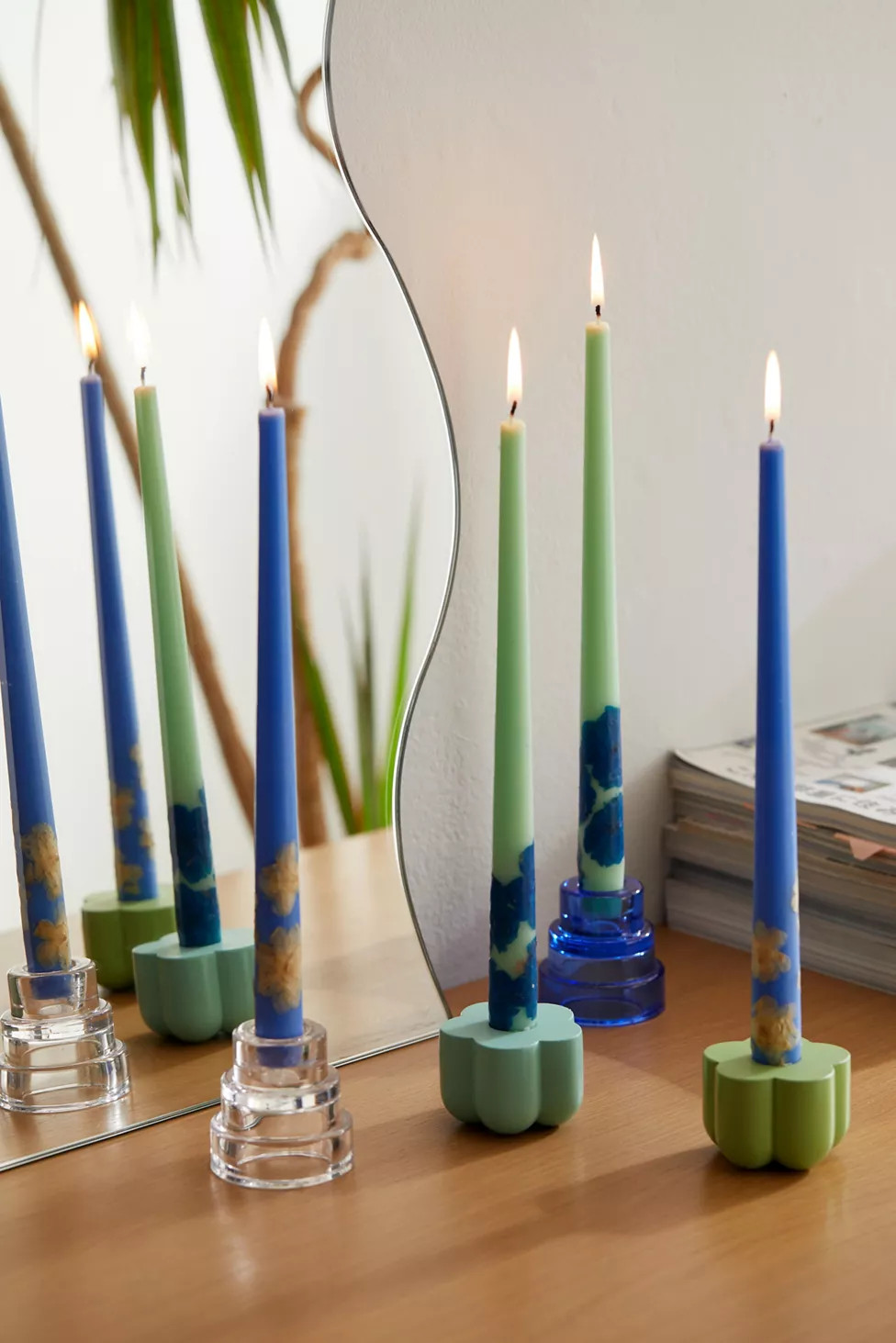 Winnie Floral Taper Candle Set | Urban Outfitters (US and RoW)