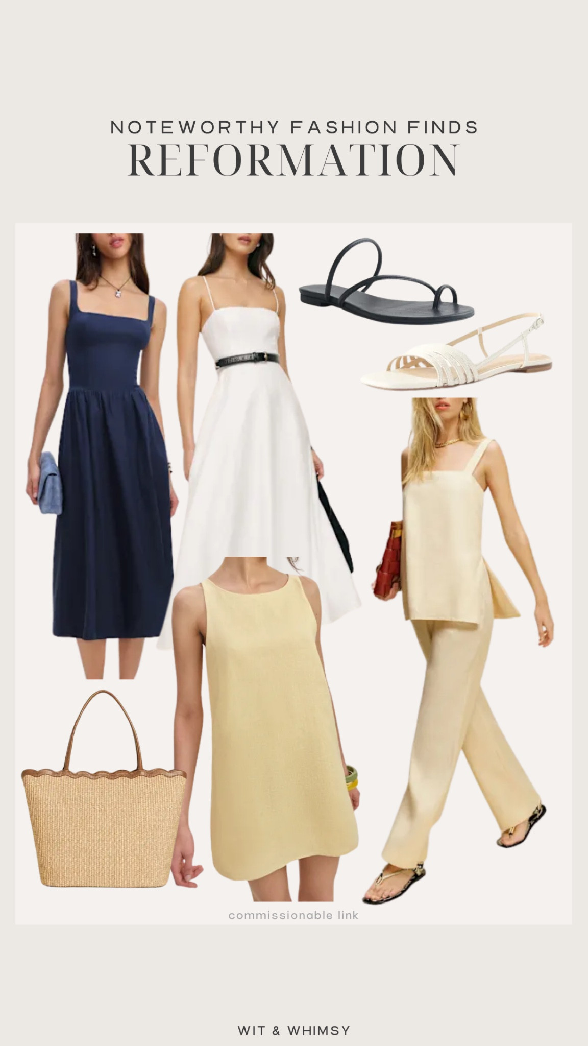 Noteworthy spring finds from Reformation 

#LTKStyleTip #LTKSeasonal