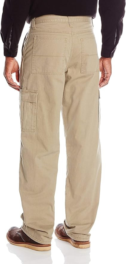 Wrangler Authentics Men's Fleece Lined Cargo Pant | Amazon (US)