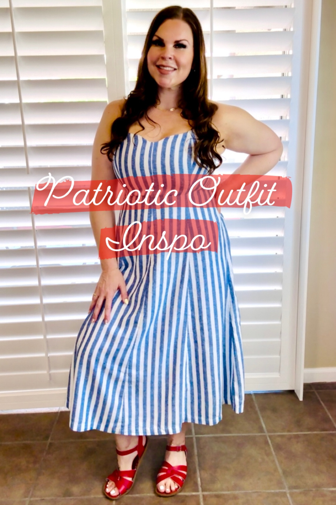 Happy Memorial Day! 

Here’s a cute linen-blend dress that’s oh so comfy from @oldnavy ! I paired it with one of my favorite sandals, and you know they had to be red. Let me know what you think of today’s #OutfitInspo

You can find everything featured by visiting: https://liketk.it/4HbV6
Or, comment “link” to have everything sent directly to you. 

Thanks so much for being here. It means a lot. 🫶🏼🫶🏼🫶🏼

#LinenBlendDress #StripedDress #WomensDress #SpringOutfit #SummerOutfit #BlueAndWhiteDress #PatrioticOutfit #MemorialDaySale #4thofJulyOutfit #40PlusFashion #Over40Fashion #WIW #OOTD
