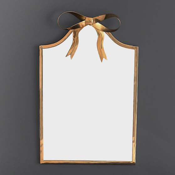 The Emily & Meritt Bow Mirror | Pottery Barn Teen