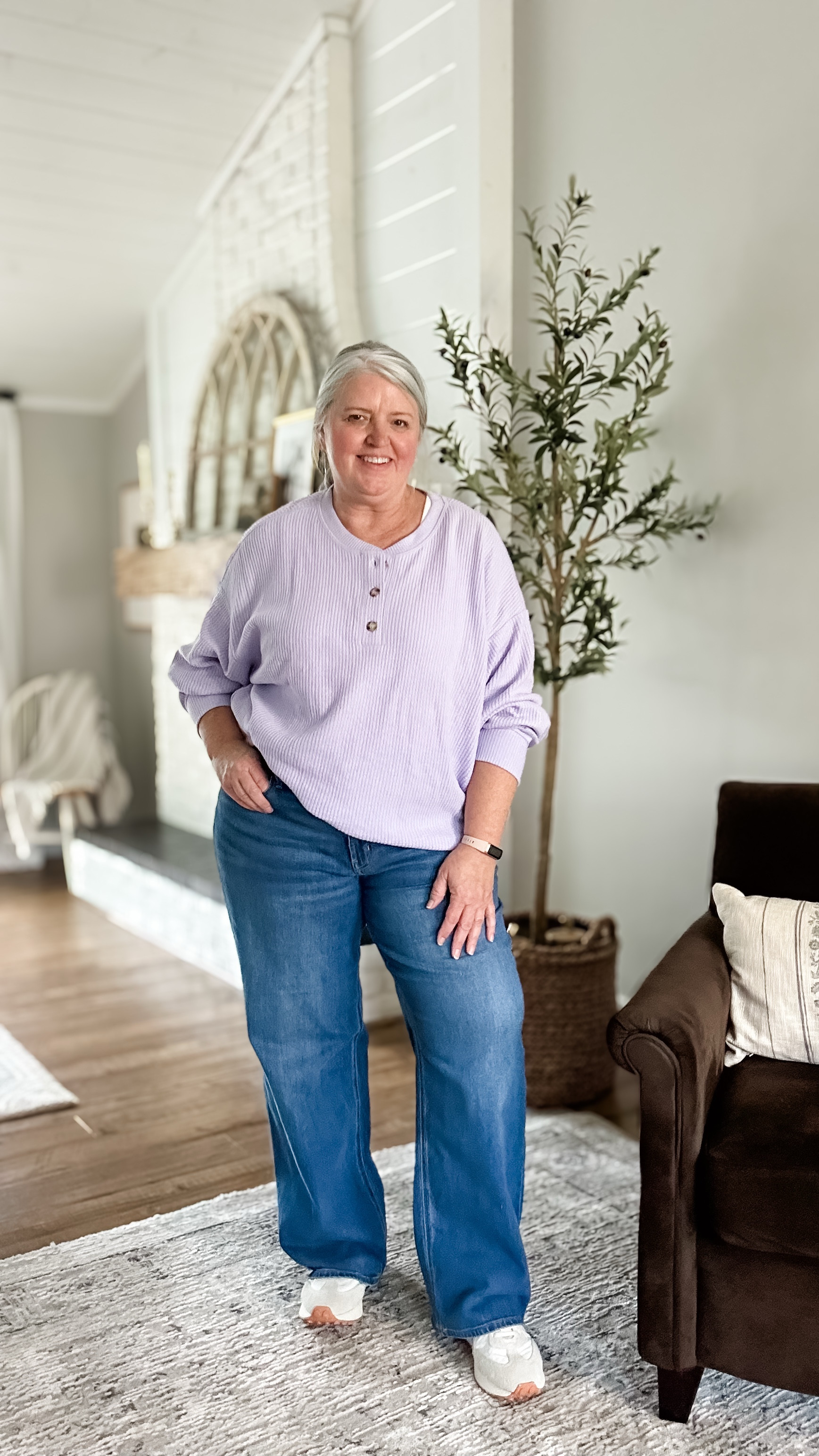 My FAVORITE thermal henley is BACK this year and I’m am buying at least two more! It’s available in 12 colors! 

I’m wearing the XL in the pink, red, and brown. And an XXL  in all the other colors. I’d say is TTS. 
Wearing 16 in jeans. 

Measurements for size reference:
5’5” || Bust 44” || Waist 40” || Hip 52” 

#LTKPlusSize #LTKOver40 #LTKMidsize