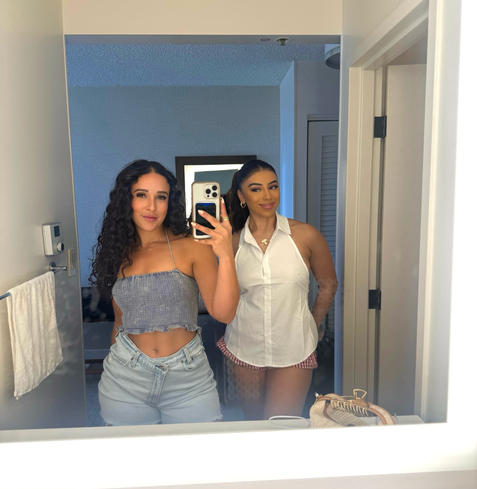 Day Fit✨
Couldn’t find the shirt online - but the brand is “Santo Sofia” and I purchased at a boutique in san dimas, CA called “aniche boutique” 

#LTKTravel #LTKFindsUnder100 #LTKBeauty