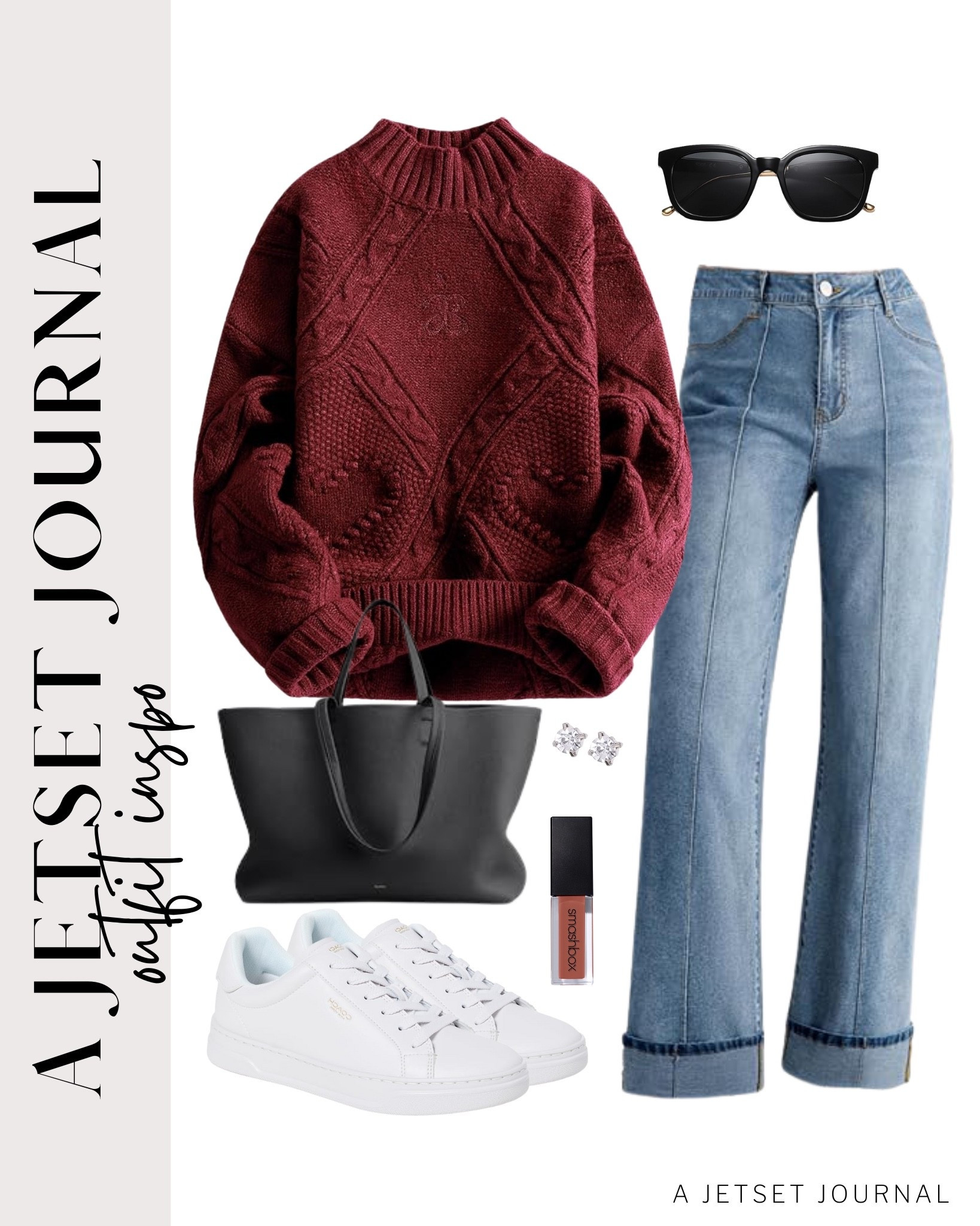 Easy everyday outfit with soft sweaters and jeans from Amazon!
oversized chunky knit sweater, wide leg cuffed jeans, tote bag, airport outfit, fall fashion, comfy outfit, fall style, everyday look, running errand outfit idea, makeup favorite, beauty must have, affordable style, amazon fashion

#LTKU #LTKSeasonal #LTKFindsUnder50