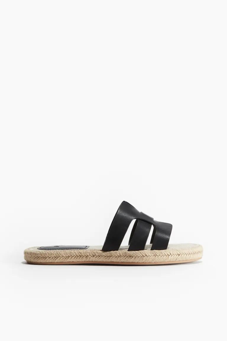 Espadrille sandals | H&M (UK, MY, IN, SG, PH, TW, HK)