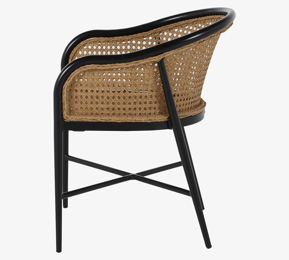 Berengar All-Weather Wicker Dining Chair & Armchair | Pottery Barn (US)