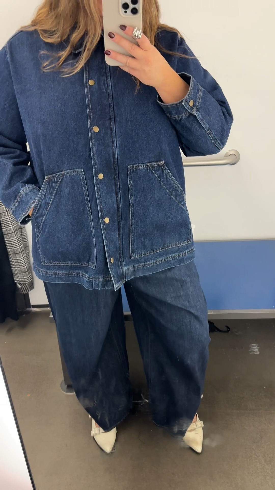 wearing size 20 in denim pants & 2X in everything !!! (I’m normally a 16/18 & 2X)

BARN JACKET. DENIM ON DENIM. OLD NAVY HAUL  

#LTKVideo #LTKPlusSize #LTKStyleTip
