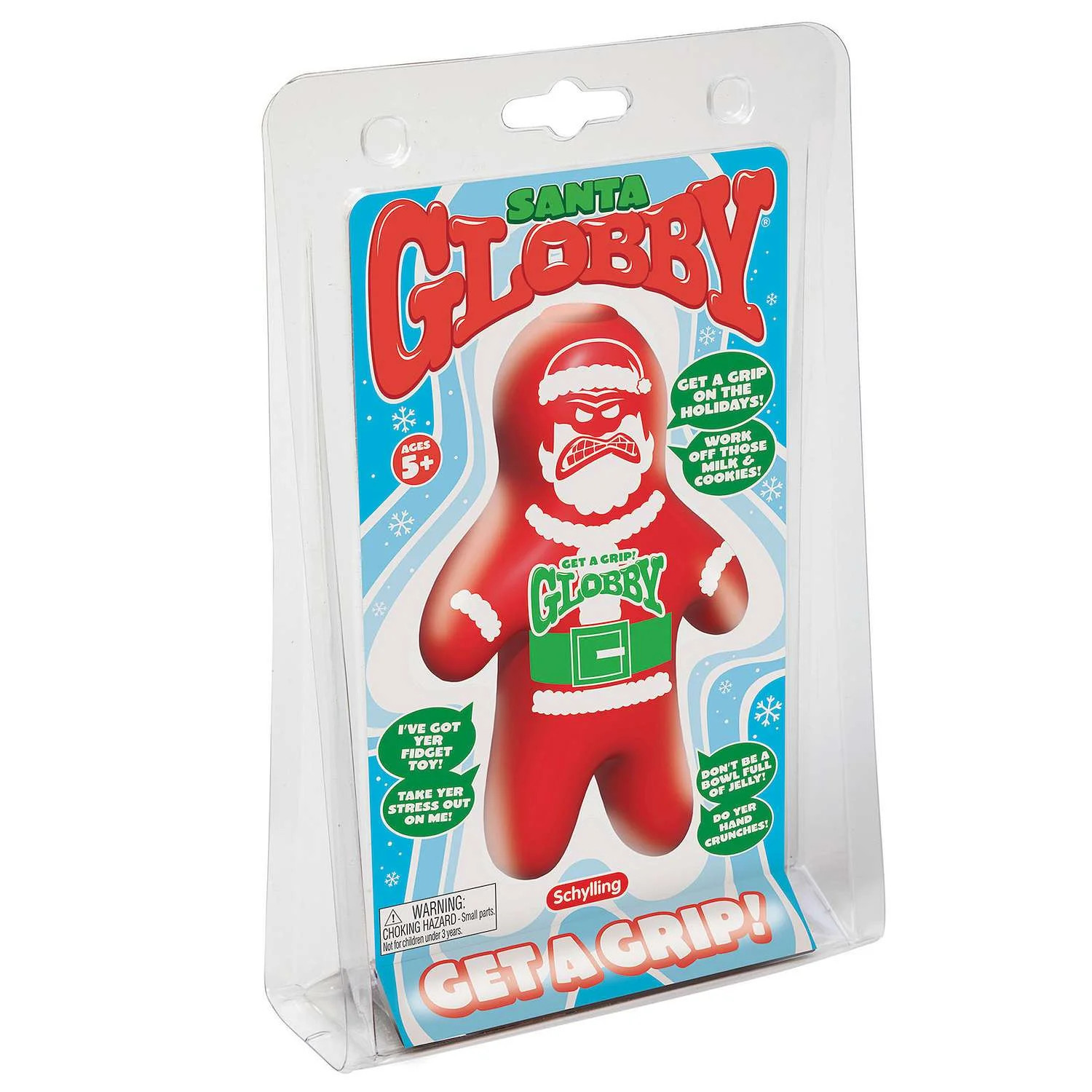Santa Globby Stress Relief Figure (Get a Grip!) | Walmart (US)