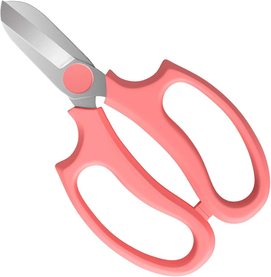 Housolution Flower Scissors, Strong Floral Shears, Premium Steel Garden Pruning Shears Garden Sci... | Amazon (US)