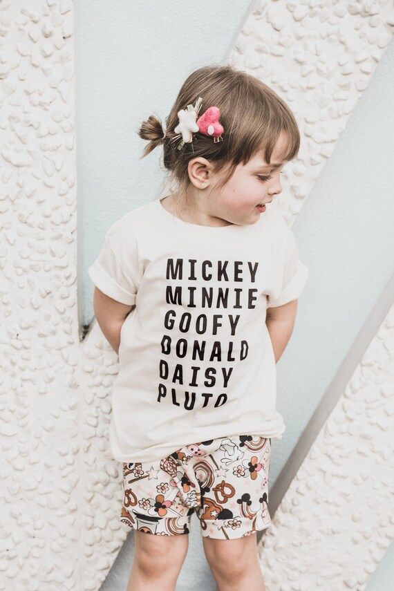 Mickey and Friends Character Tee  Infant Toddler Kids  - Etsy | Etsy (US)