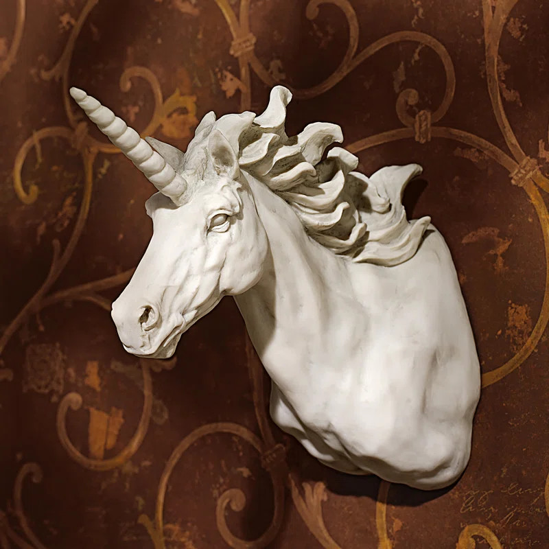 Alicorn Unicorn Trophy Wall Sculpture | Wayfair North America